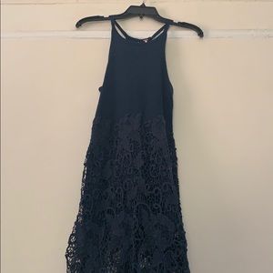 Free People Crochet Dress L